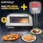 Grill King 12" Pizzaiolo digitalni električni pekač pizza, bureka, lazanja i ostalih jela + 12" lopatica za pizzu