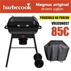 Barbecook Magnus Original roštilj na drveni ugljen + BBQ Small Premium pokrivalo